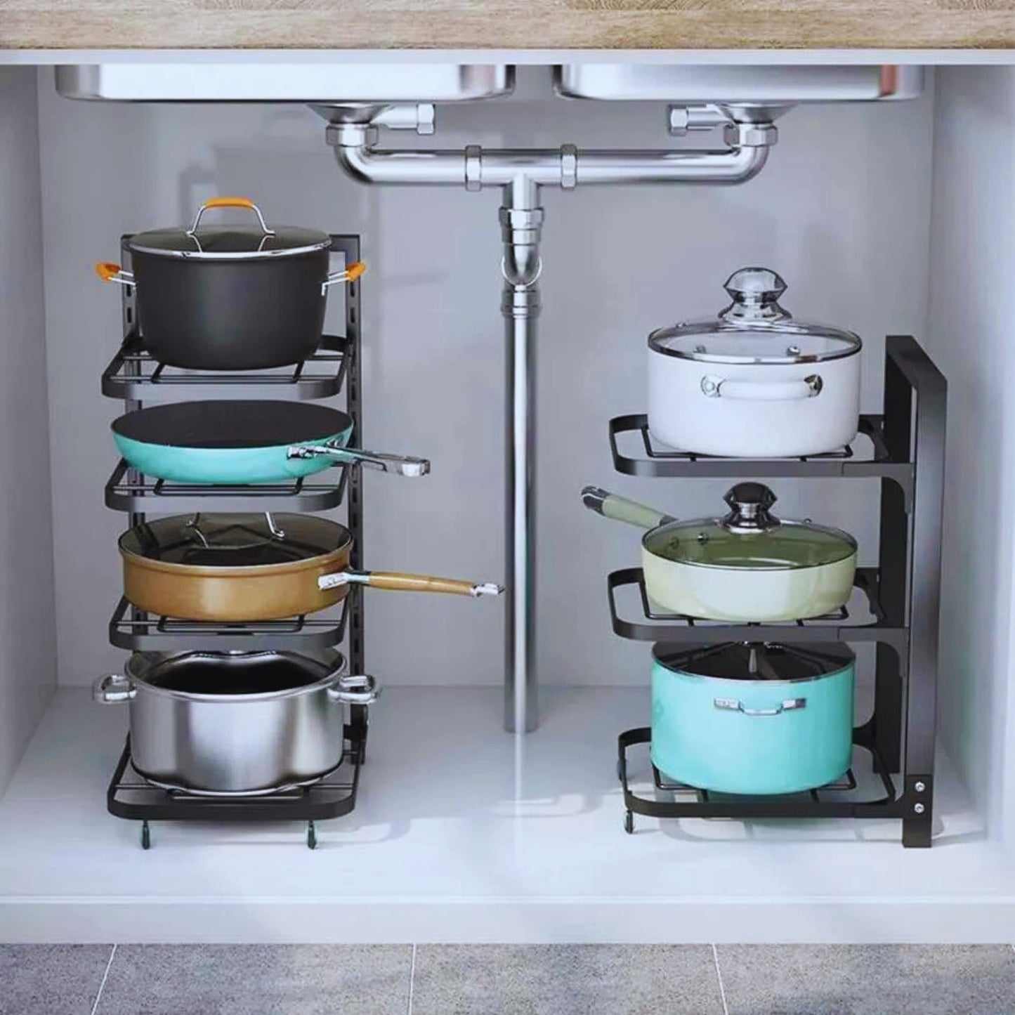 etagere-sous-evier-rangement-pour-eviter-le-desordre