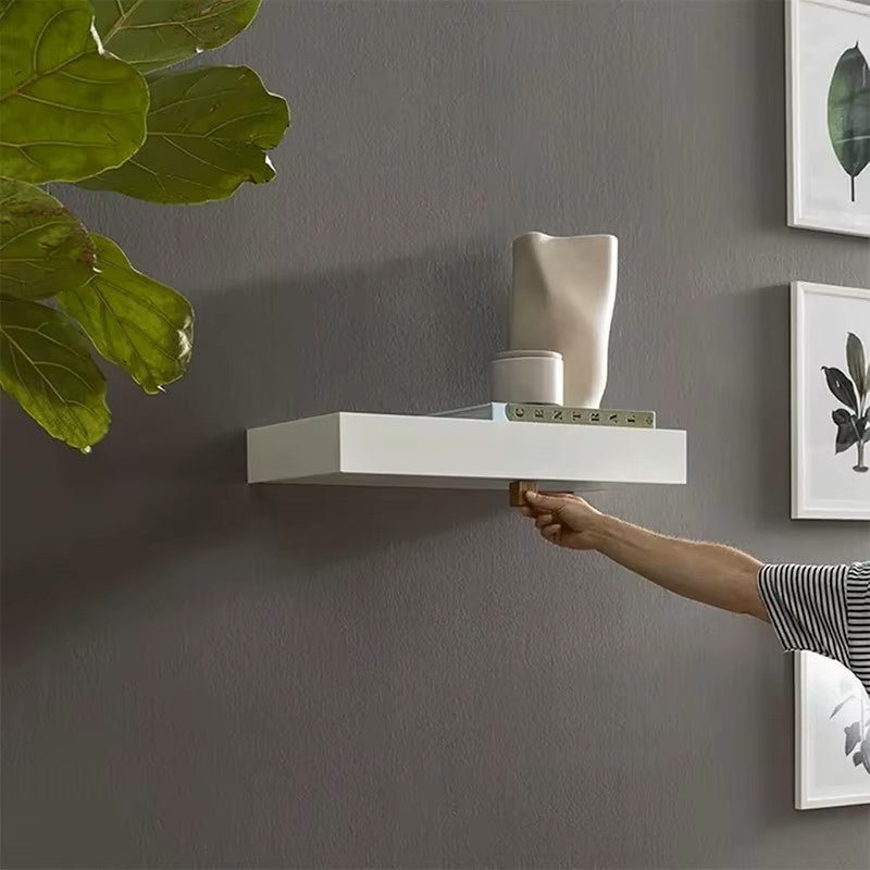 Étagère Murale - MagicShelf™ - Blanc Mat - Mon Espace Rangé