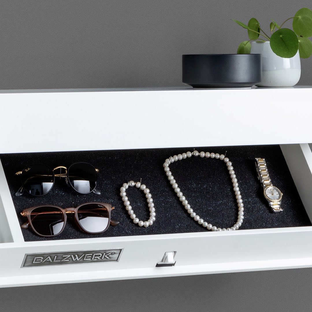 Étagère Murale - MagicShelf™ - Blanc Mat - Mon Espace Rangé